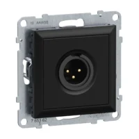 Legrand 765362 SEANO XLR-Dose 3-polig männlich Schraubklemmen:0,5 mm² inklusive
