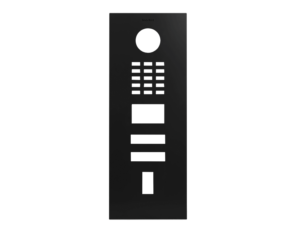 Doorbird DoorBird D2102FV Fingerprint 50/D2102FV EKEY Frontblende – Graphitschwarz