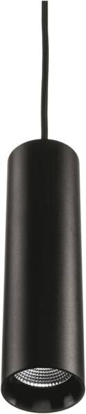 SG Leuchten SG LEUCHTEN LED-Pendelleuchte 1LED 2700K ZIP TUBE MINI 320644 830lm Konverter schwarz sym