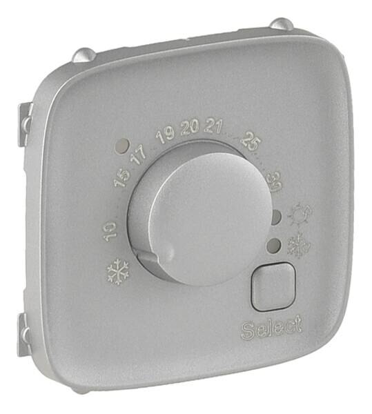 Legrand Legrand 755317 Abdeckung für Raum- thermostat Valena Allure Aluminium
