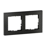 Legrand 765192 SEANO+2-fach Rahmen mit Echtmaterialoberfläche in der