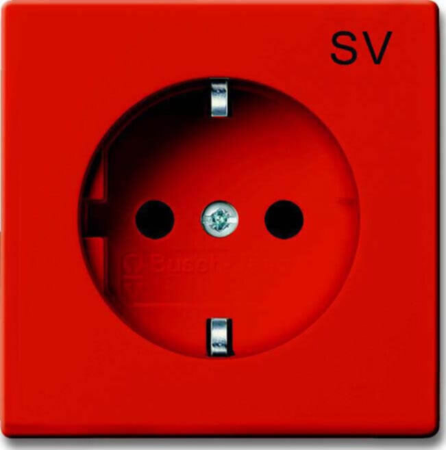 Busch-Jaeger Busch-Jaeger Steckdosen-Einsatz or 2P+E 10/16A 250V 20 EUC-14-82