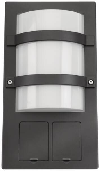SG Leuchten SG LEUCHTEN LED-Wandanbauleuchte 11W TRIO 623525 3000K 450lm graphit Konverter