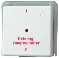 Kopp 627302086 Heizungshauptschalter UP-FR 2-polig10AX 250V IP44 arktis