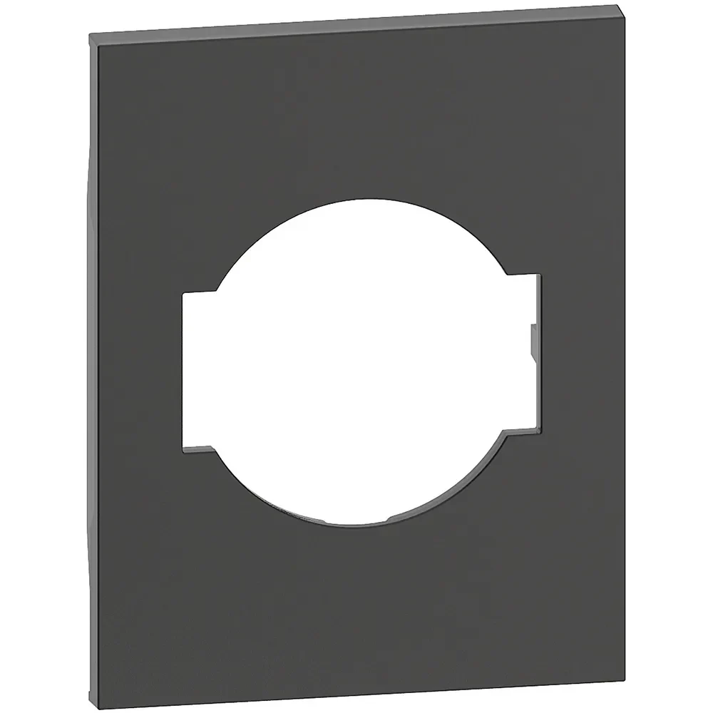 Legrand BTicino KG03M3 LivingNow 3M Abdeckung für Steckdose Schuko/italienisch Black