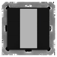 MDT Tastsensor KNX Unterputz schwarz matt 6-fach 6pkt BE-TA550606.02 inklusive Ankopplung