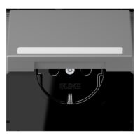 Jung LC1520BFNAKL203 SCHUKO-SteckdoseKI mit Klappdeckel mit S