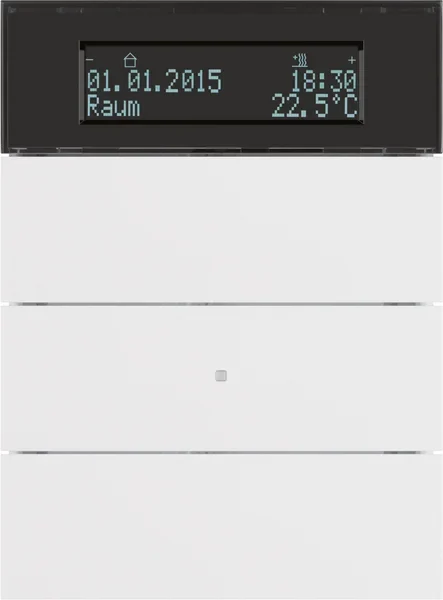 Berker Berker Tastsensor 3-fach mit Raumtemperaturregler 75663599