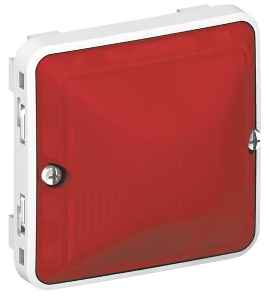 Legrand Legrand 069591 Haube rot FR-Aufputz Plexo55 grau