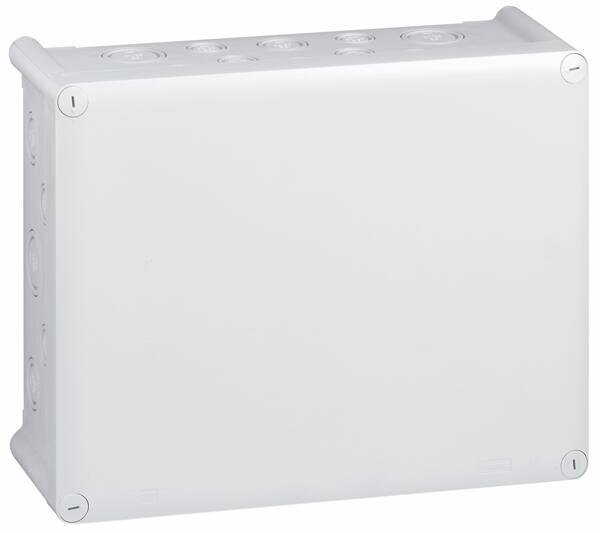 Legrand Legrand 092084 Plexo Abzweigdose 310x240x124mm IP55 mit Vorprägung RAL7035