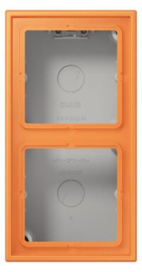 Jung LC 582 A 225 AP-Kappe 2-fach Duroplast lackiert Serie LS org clair (32081)