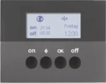 Berker KNX-Funk Zeitschaltuhr anthrazit matt 85745275
