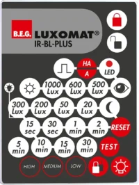 BEG Brück Electronic IR-Fernbedienung IR-BL-PLUS