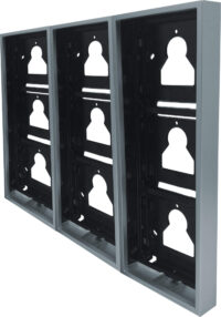 Comelit Group AP-Gehäuse Ultra 9 Module, Aluminium UT9179
