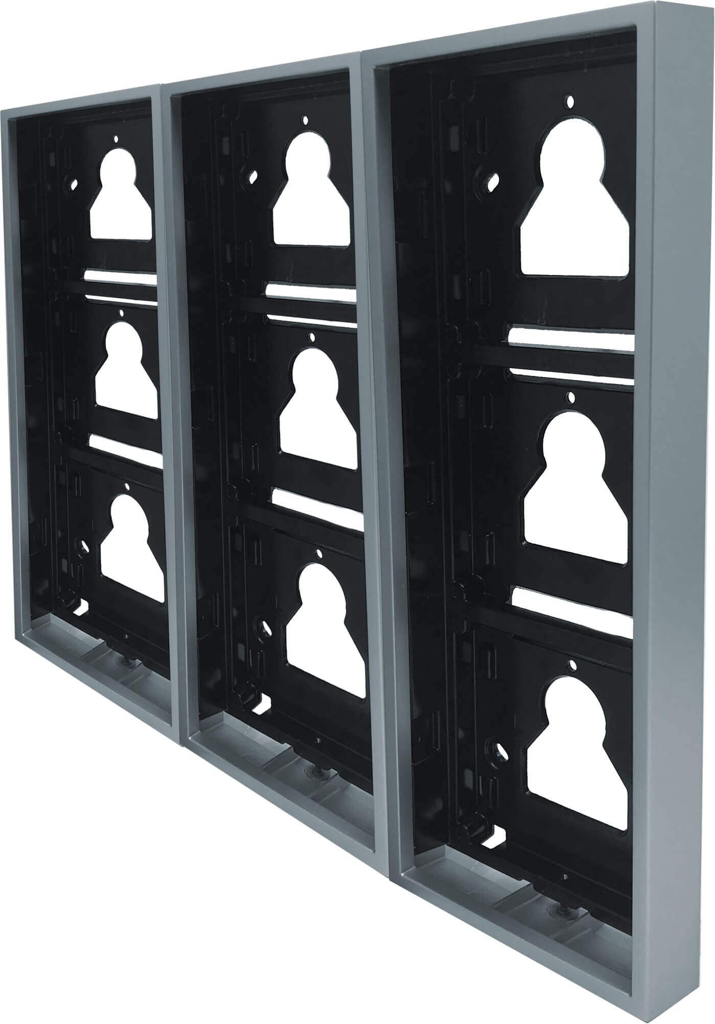 Comelit Comelit Group AP-Gehäuse Ultra 9 Module, Aluminium UT9179