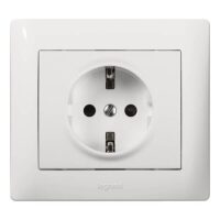 Legrand 771063 Steckdose (SL) Berührungsschutz Galea ultraweiß