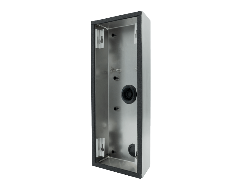 Doorbird DoorBird D2102V/D2103V/D2101FV Fingerprint 50/D2101FV EKEY/D2101TFV Aufputz Montagerückgehäuse – Edelstahl V4A