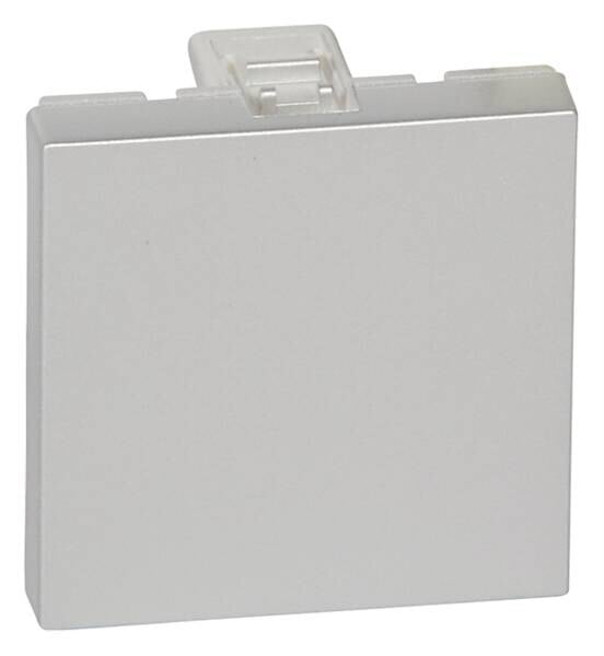 Legrand Legrand 079280 Blindabdeckung 2-modulig Mosaic Aluminium
