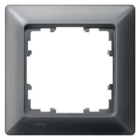 Siemens 5TG2551-6 DELTA line carbon- metallic Rahmen 1-fach