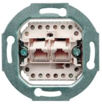 Kopp 116200181 UAE-Anschlußdose Unterputz RJ11/12 RJ45