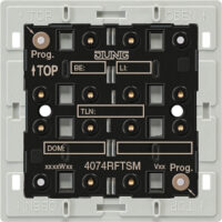 Jung KNX Funk-Tastsensor-Modul Adapterrahmen 4-fach 4074 RF TSM