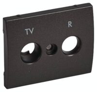 Legrand 771283 Abdeckung Antennen- Steckdose. 2L Hirschmann Galea dark bronze