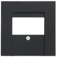 Kopp 373115185 TAE-Abdeckung M2,5x12mm für TAE-Anschlussdose Athenis anthrazit