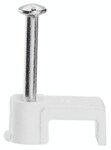 Legrand 031550 Nagelschelle 2x0,75qmm weiß für Flachkabel