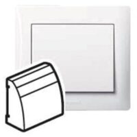 Legrand 777076 Abdeckung VDI 60° schräg Beschriftungsträger Galea ultraweiß