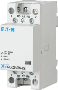 Eaton (Installation) Installationsschütz 24VAC/DC, 3S+1Ö, 25A CMUC24/25-31
