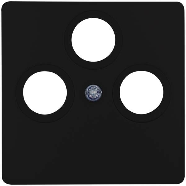Kopp Kopp 335050189 PARIS Antennabdeckung 3-fach mattschwarz