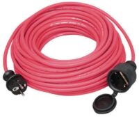 Kopp 147425047 Gummi-Verlängerung 25m H 05 RR-F 3G1,5qmm rot