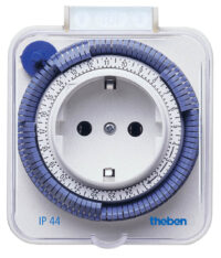 Theben Zeitprogrammstecker TIMER 26-IP44 weiß