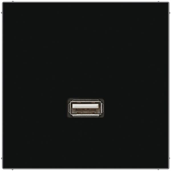 Jung Jung MALS1122SW Einsatz USB schwarz