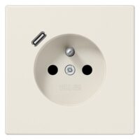 Jung LS1520F-18C Steckdose Frz/Belg mit USB Typ C