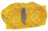 Legrand 080052 Batibox Hohlwanddose 2-fach 2M Tiefe:50mm