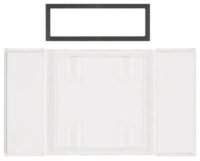 Berker 75900080 Beschriftungsfeld für B.IQ Tastsensoren 1/2/3-fach B.IQ klar transp.