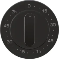 Berker Zentralstück schwarz/glänzend 120min für Zeitschaltuhr 16332045