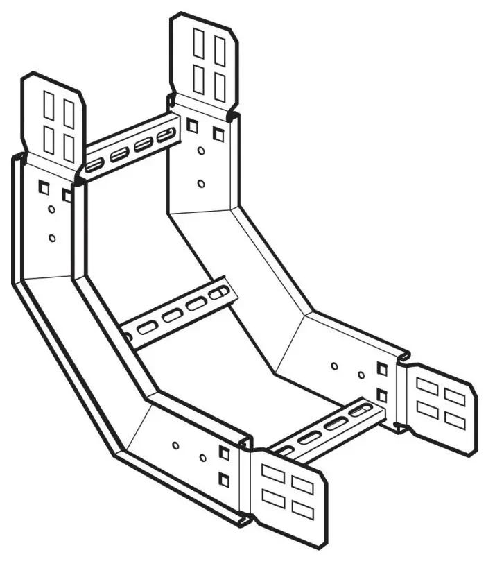 Legrand Van Geel PIR30090300S Steigestück B300 H125 V4A Edelstahl