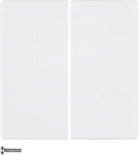 Berker KNX-Funk Taste 2-fach polarweiß samt 85146129