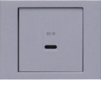 Berker 48607003 Z-ST für USB K.x aluminium m