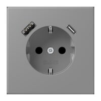 Jung LC1520-15CA203 SCHUKO-Steckdose mit USB Typ AC LC32011