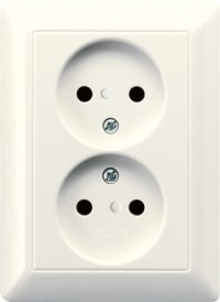Jung Steckdose 2-fach 2-fach AS5010U