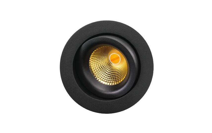 SG Leuchten SG LEUCHTEN LED-Einbaustrahler 8W Konverter JUNISTAR 902236 1LED schwarz 2000-2800K weiß