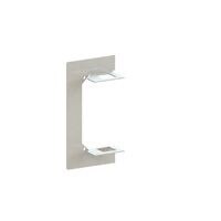 Legrand Van Geel 351445 Flanschplatte H130 T63 mit Befestigung RAL1013