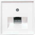 Eltako UAE55E/1-wg UAE/IAE-Abdeckung 1-fach für E-Design55-Rahmen weiß glänzend 30055850