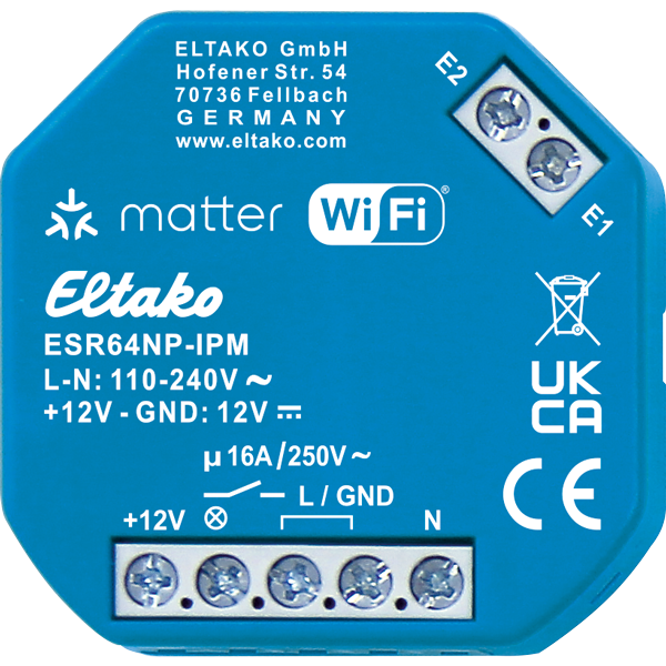 Eltako AP64ESR+E Aktor-Pack ESR64NP-IPM mit EnOcean- Aufsteckadapter 30064016