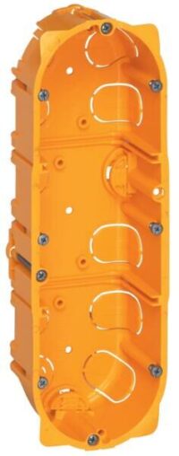 Legrand 080043 Batibox Hohlwanddose 3-fach 2M Tiefe:40mm