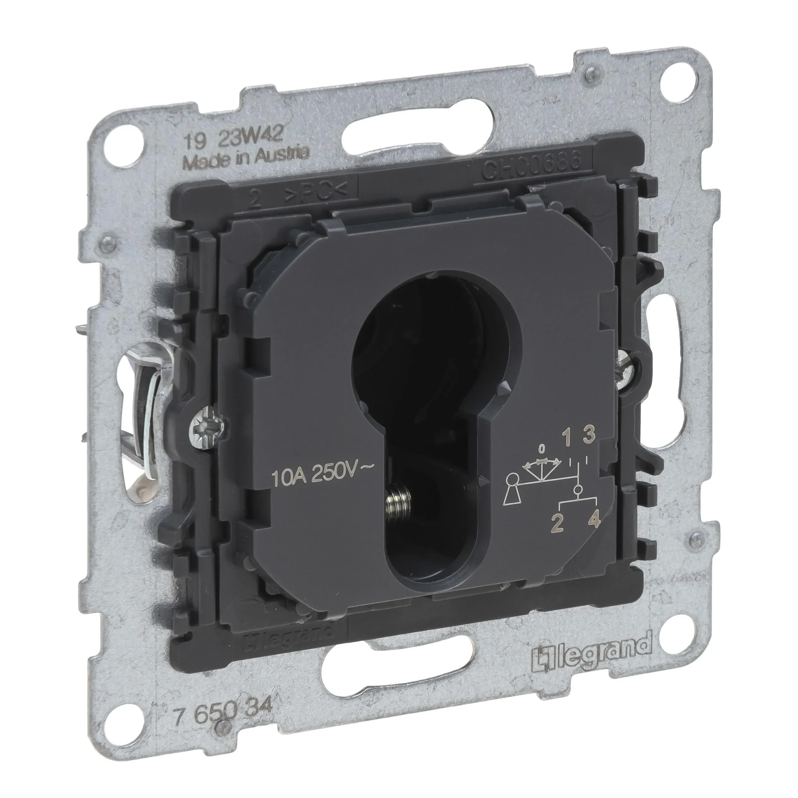Legrand Legrand 765034 SEANO Einsatz Schlüssel-Jalousietaster