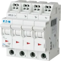 Eaton (Installation) Leitungsschutzschalter 0,5 A, 4-polig, Steckklemme C PLI-C0,5/4